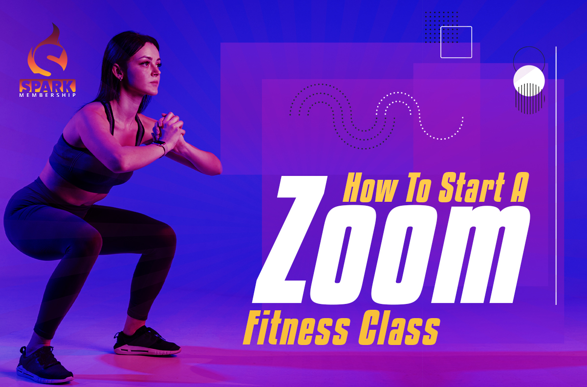 how to start a zoom fitness class