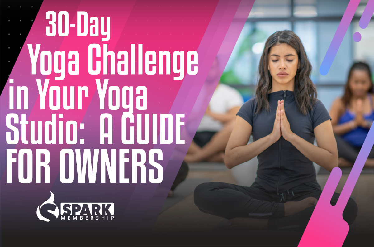 30 day yoga challenge in your yoga studio