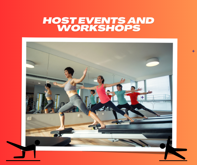 Host Events and Workshops