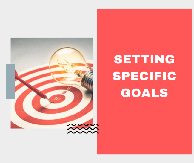 Setting specific goals