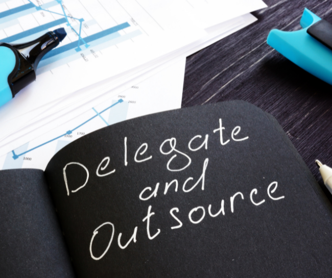 Delegating and outsourcing