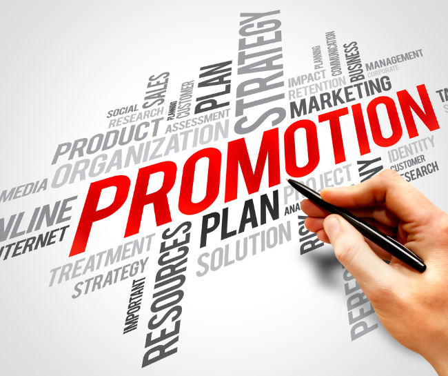 Marketing and promotions