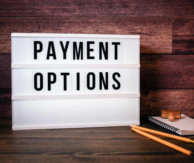Offering payment options that work for customers: