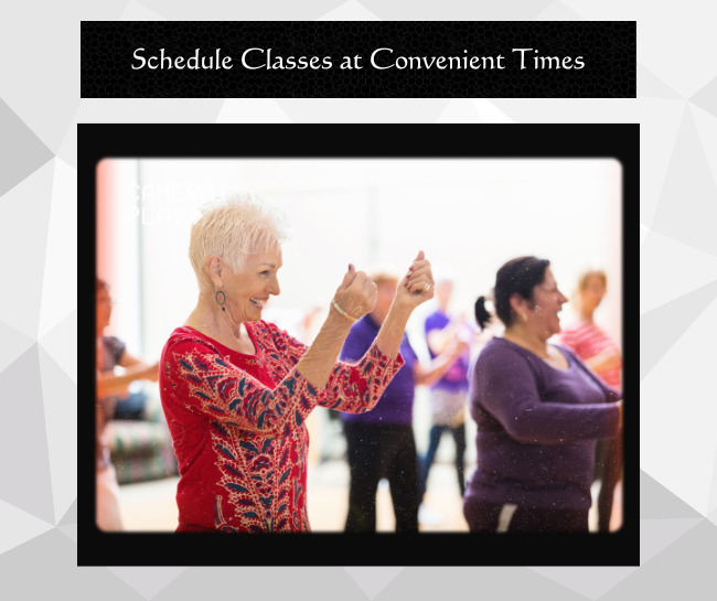 Schedule Classes at Convenient Times