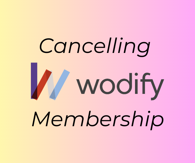 Cancelling Wodify Membership: