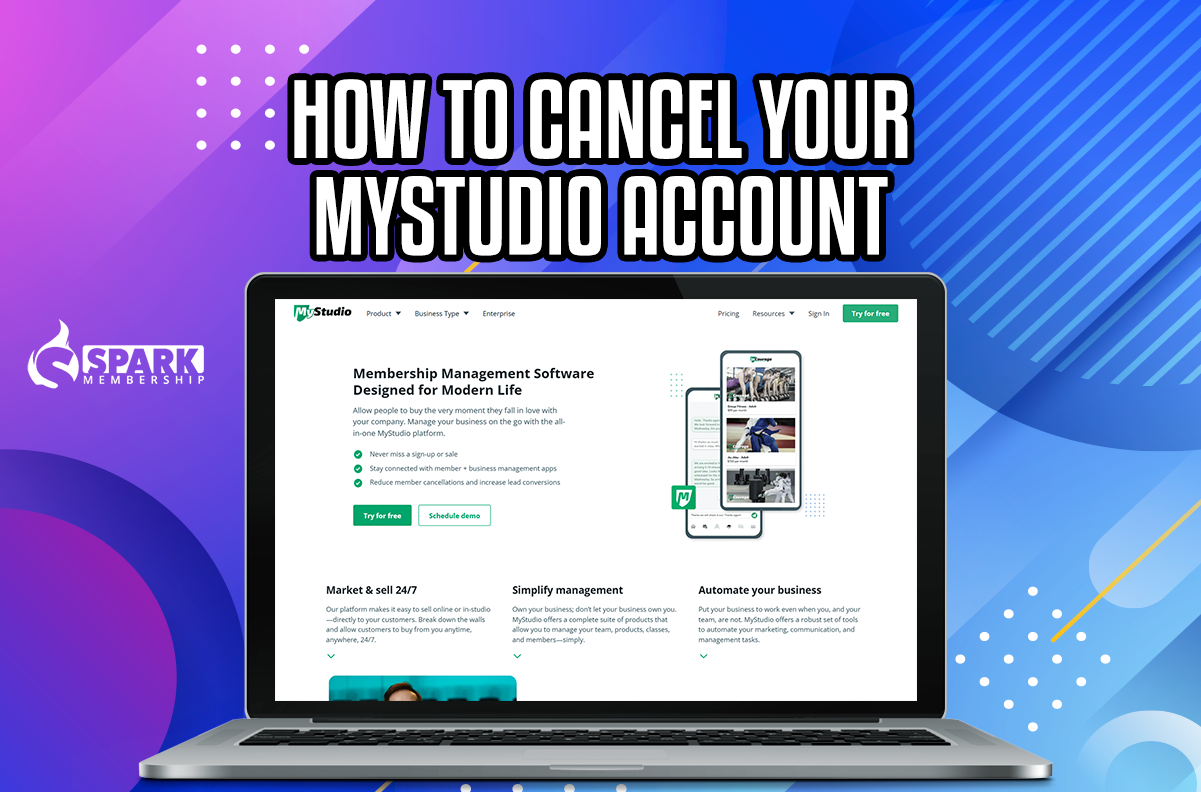How to cancel your mystudio account