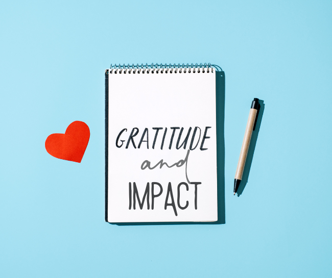Expressing Gratitude and Impact: