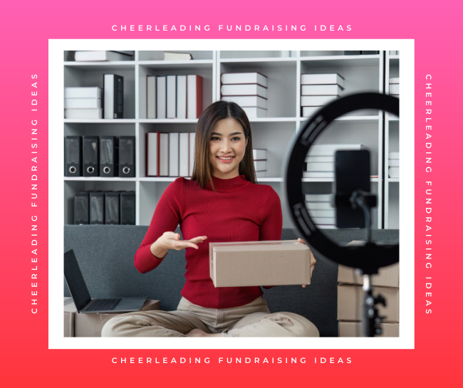 Host online fundraising products sales