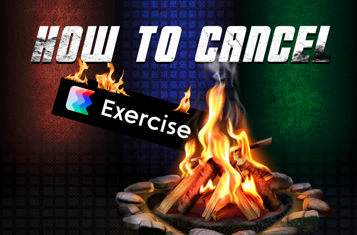 how to cancel exercise.com