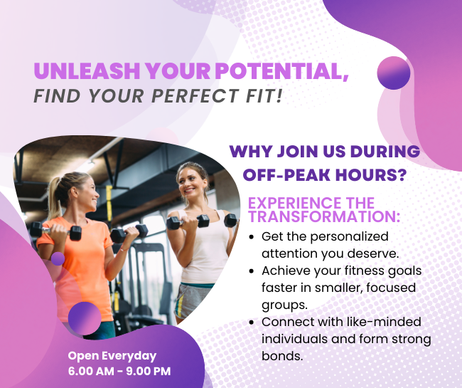 Offer Classes and Personal Training During Off-Peak Hours