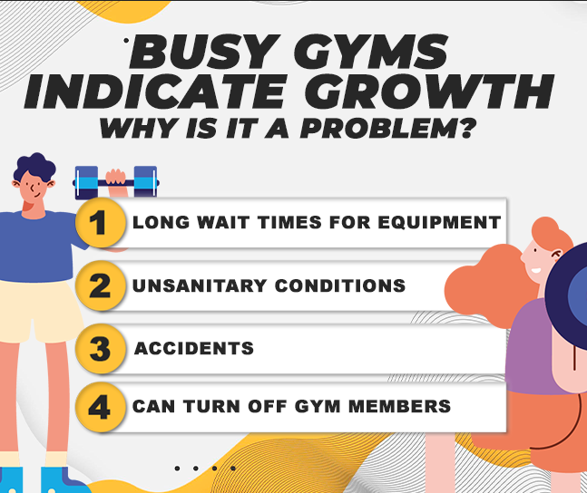 busy gym indicate growth