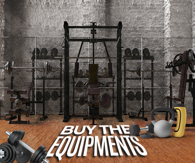 Buy the equipments