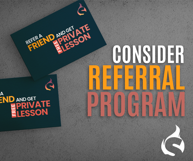 Consider referral program