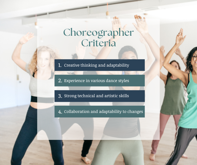 What to look for in a choreographer