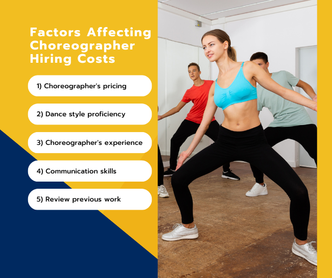 Factors Affecting Choreographer Hiring Costs