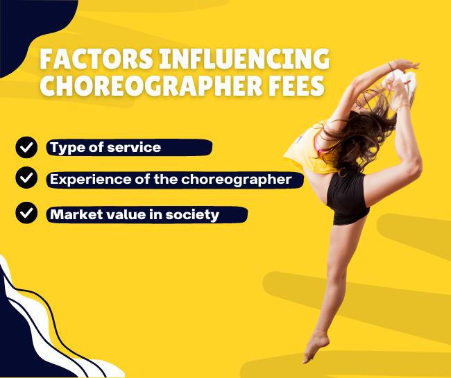 Factors influencing choreographer fees