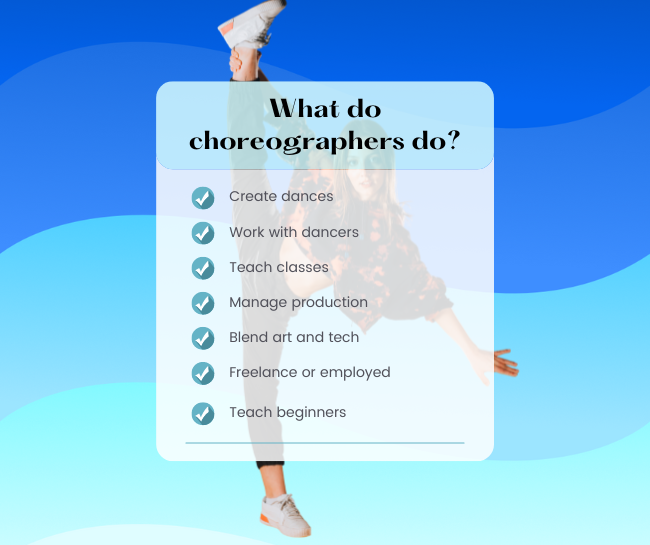 What do choreographers do?