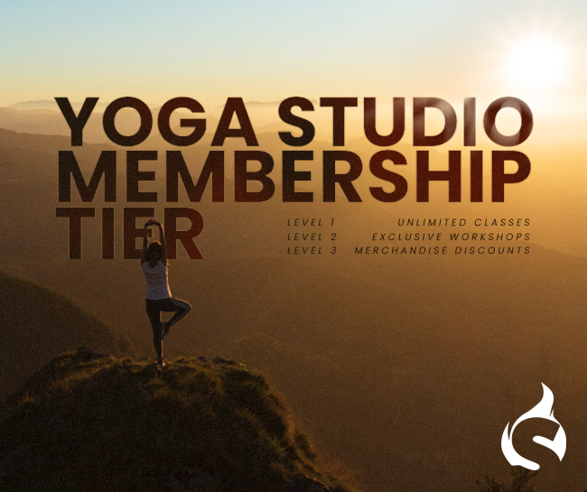 Yoga Studio Membership Tiers
