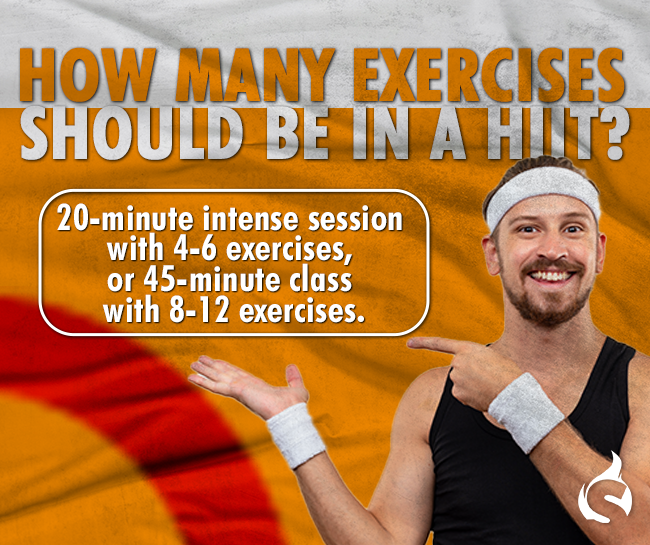 How Many Exercises Should Be in a HIIT