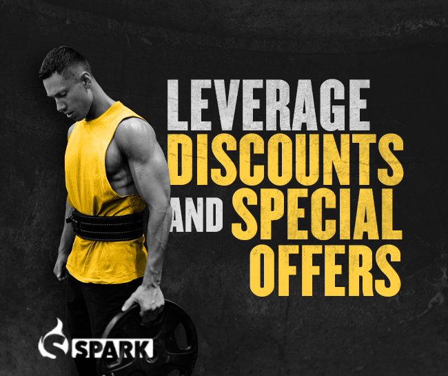 Leverage Discounts and Special Offers