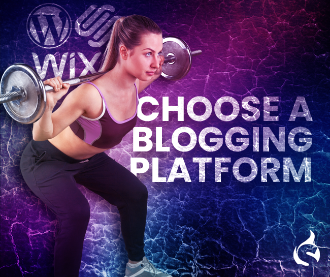 Choose a blogging platform