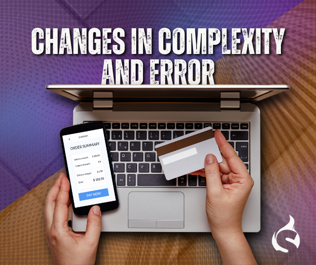 Changes in complexity and error
