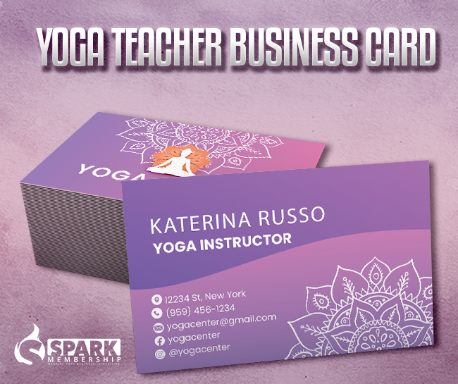 What to Include on Your Yoga Teacher Business Card