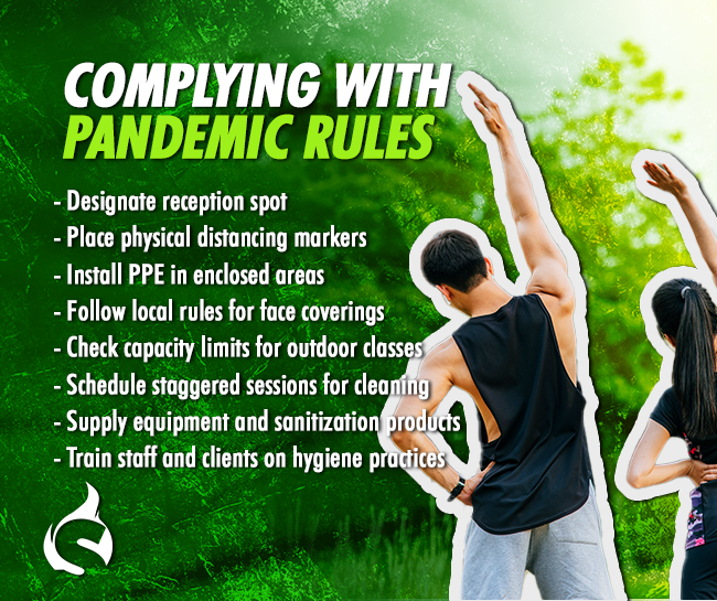 Complying With Pandemic Rules