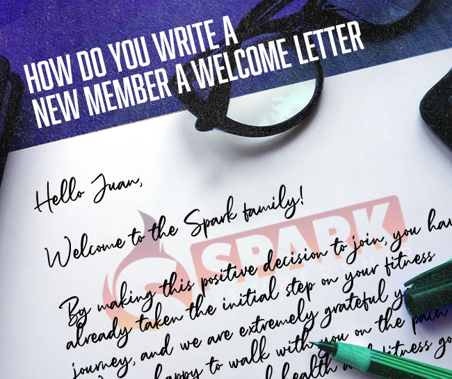 How Do You Write a New Member a Welcome Letter